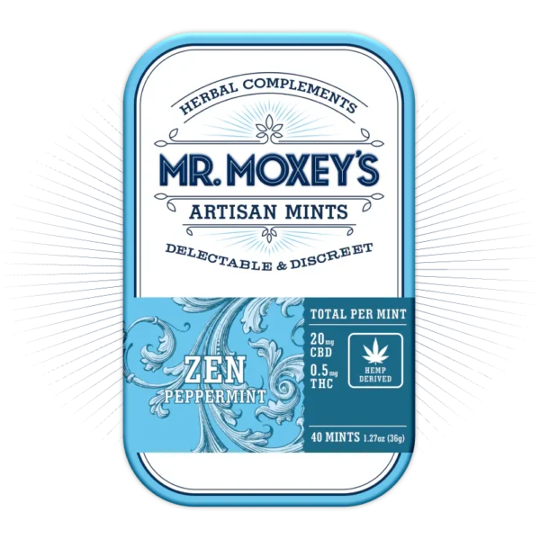 Mr. Moxey's Mints Zen Peppermint Mints