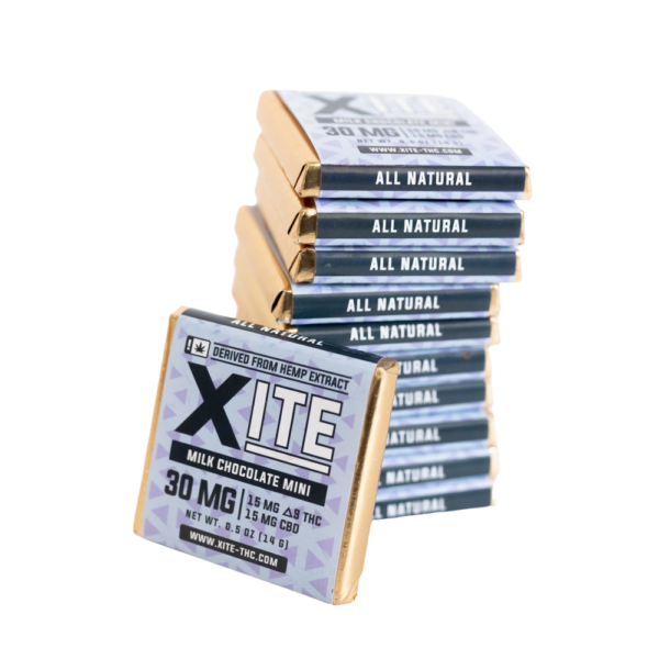 Xite Delta 9 Milk Chocolate Minis